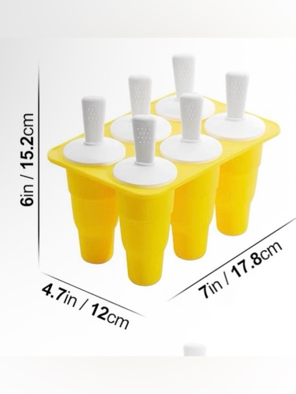 Silicone Collapsible Popsicle Moulds